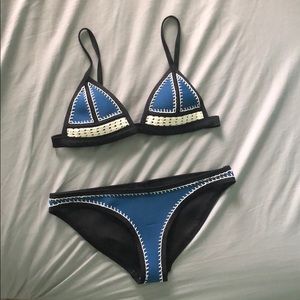 Triangl swim Farrah set - navy